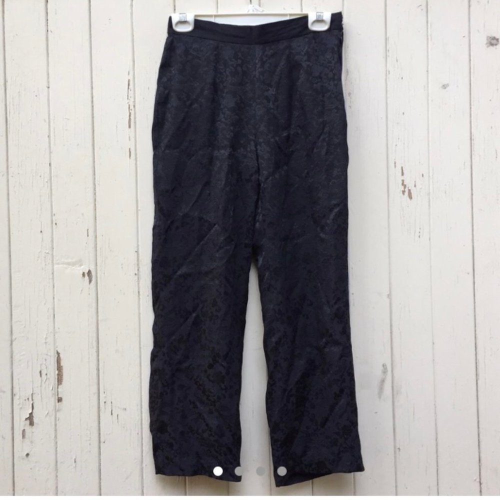 VINTAGE Asian Black Trousers